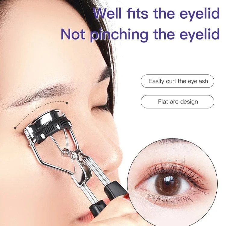 【LAST DAY SALE】New Eyelash Curler with Brush Makeup Tools (Buy One Get One Free)