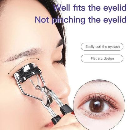 【LAST DAY SALE】New Eyelash Curler with Brush Makeup Tools (Buy One Get One Free)