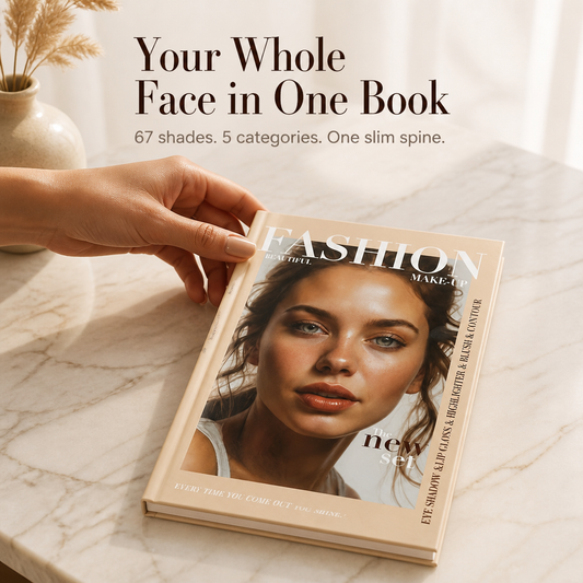 Lumiéra Palette™ — Pack a Complete 67-Shade Makeup Studio in a Sleek Book