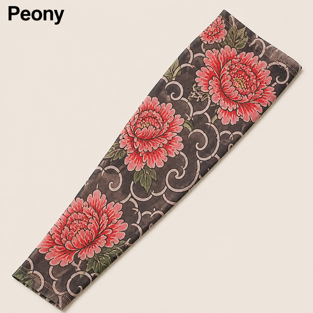 ArborSkin™ – UPF 50+ Sun Shield Arm Sleeve with Japanese Tattoo Design
