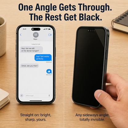 StealthGuard™ Privacy Armor — Stop Screen Peepers and Shield Both Sides Instantly