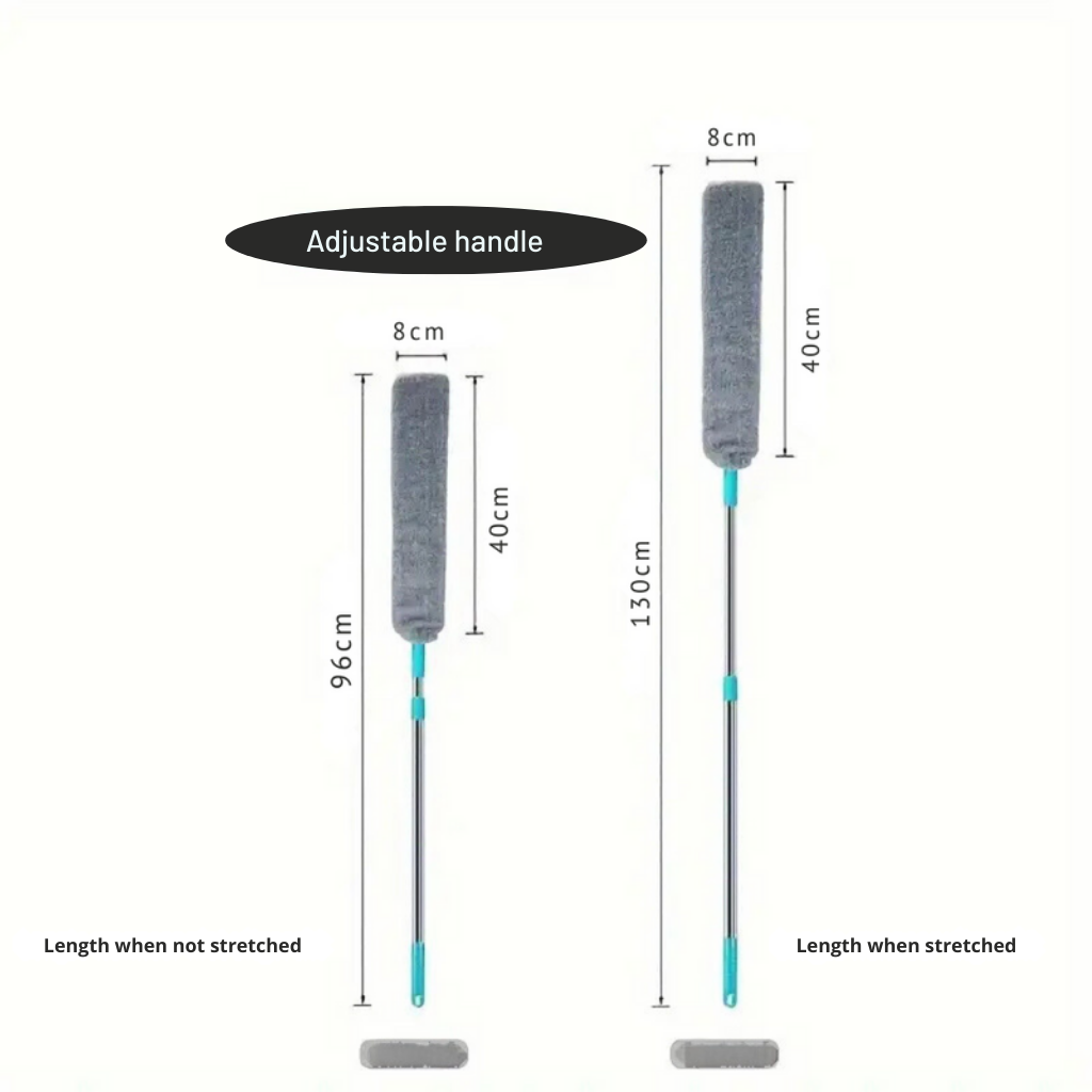 GlideFlex™ — Clean Every Hidden Spot Without Strain or Struggle