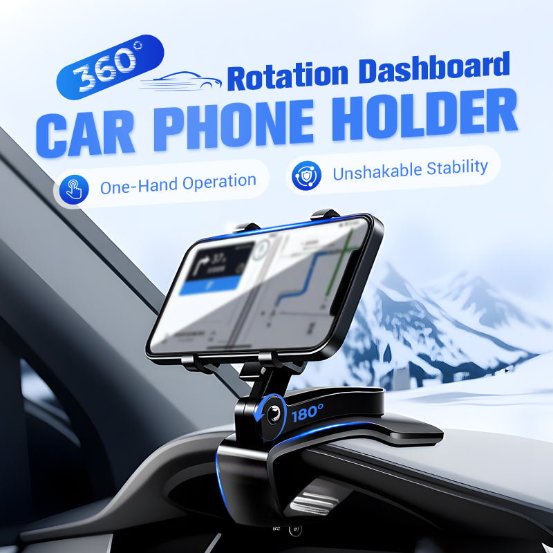 HaloMount™ — Experience Rock-Solid Grip and Effortless Phone Access for Safer, Stress-Free Drives