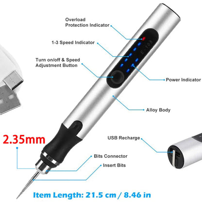 KreoFlex™ Pro Engraver — Unleash Wireless Precision for Limitless Creative Mastery
