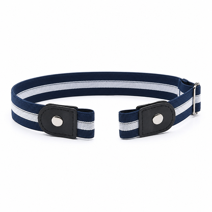FlexiStride™ – Snapless Stretch Belt with Hidden Closure