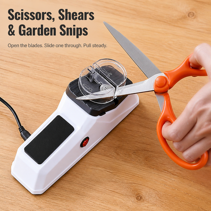BladeCraft™ — Sharpen Knives to Slice Through Tomatoes Like New Again