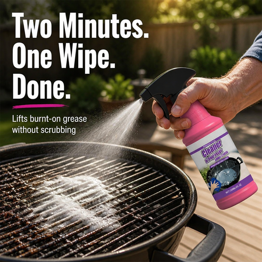 FlameForce™ — Remove Stubborn Burnt Grease from Your Grill in Just Two Minutes