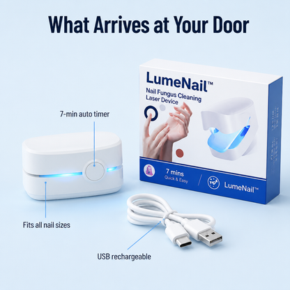 LumeNail™ — Erase Persistent Toenail Fungus in Just 7 Minutes Daily at Home