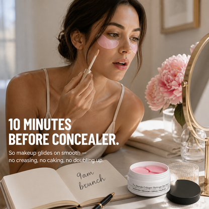 Luminevea™ — Reduce Puffy Eyes in 10 Minutes Using 4-Peptide Hydrogel Patches