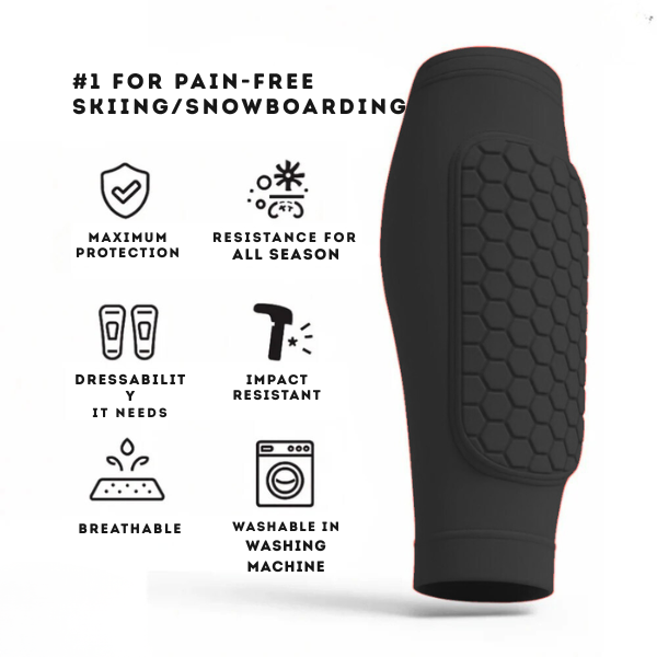 SummitGuard™ Shin Shields — Ski Fearlessly with Pain-Free Power and Unmatched Comfort