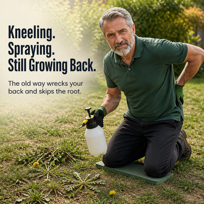 Kiméo™ — Pull Out Persistent Weeds Roots-and-All in a Single Tug | Free Gloves & 60-Day Trial