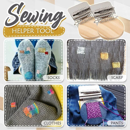 ThreadCraft™ Mini Loom — Instantly Revive Your Favorite Clothes with Creative Flair
