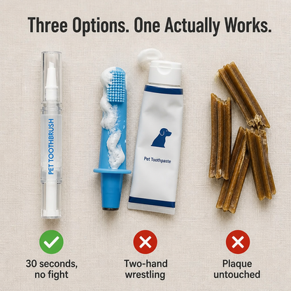 SmilePaw™ — Stop the Brushing Struggle and Remove Tartar in Just 30 Seconds a Day