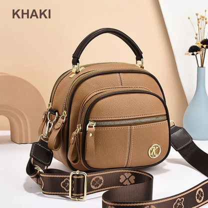 LuxeVanta™ Leather Crossbody — Command Your Day with Effortless Style and Unshakable Confidence