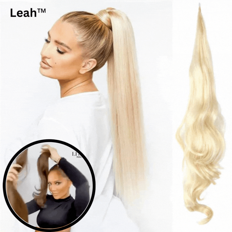 Leah™ Double Style Ponytail Designed for Volume