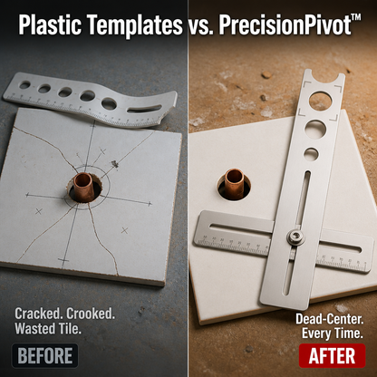 PipeMark™ — Stop Tile Breakage and Nail Perfect Pipe Cuts Every Time