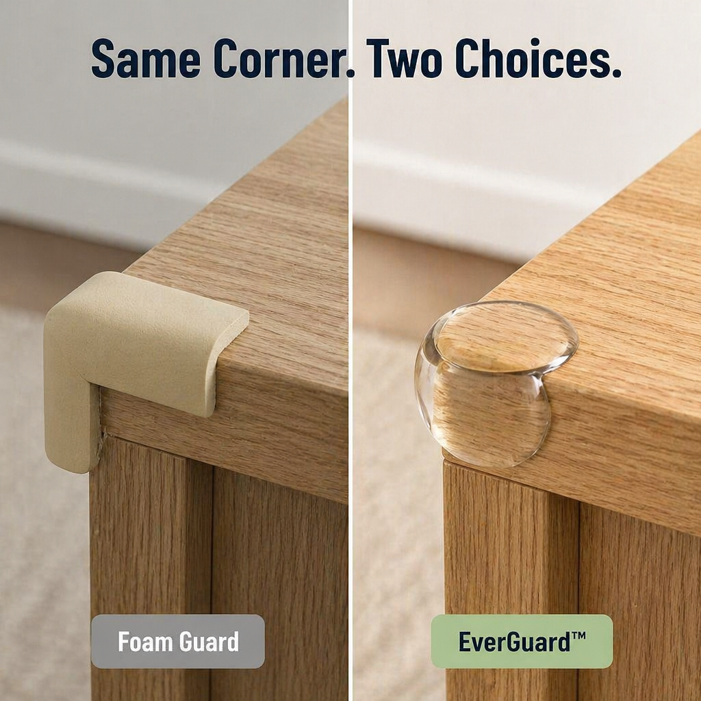 EverGuard™ — Transparent Corner Protection that Turns Your Home into a Safe Haven