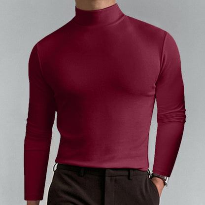 Marsilio™ – Men’s Slim-Fit Sculpting Mock Turtleneck