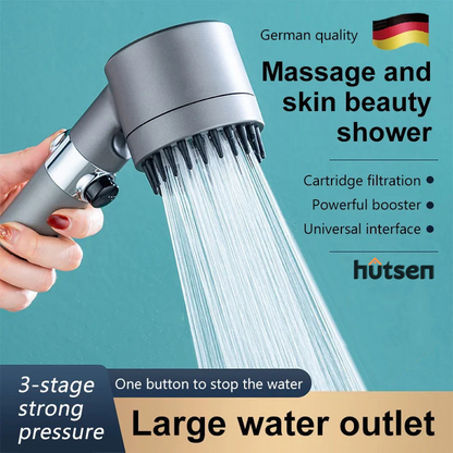 Borhe® Shower - 4-in-1 Multifunctional Shower Head for Massage and Skin Beauty