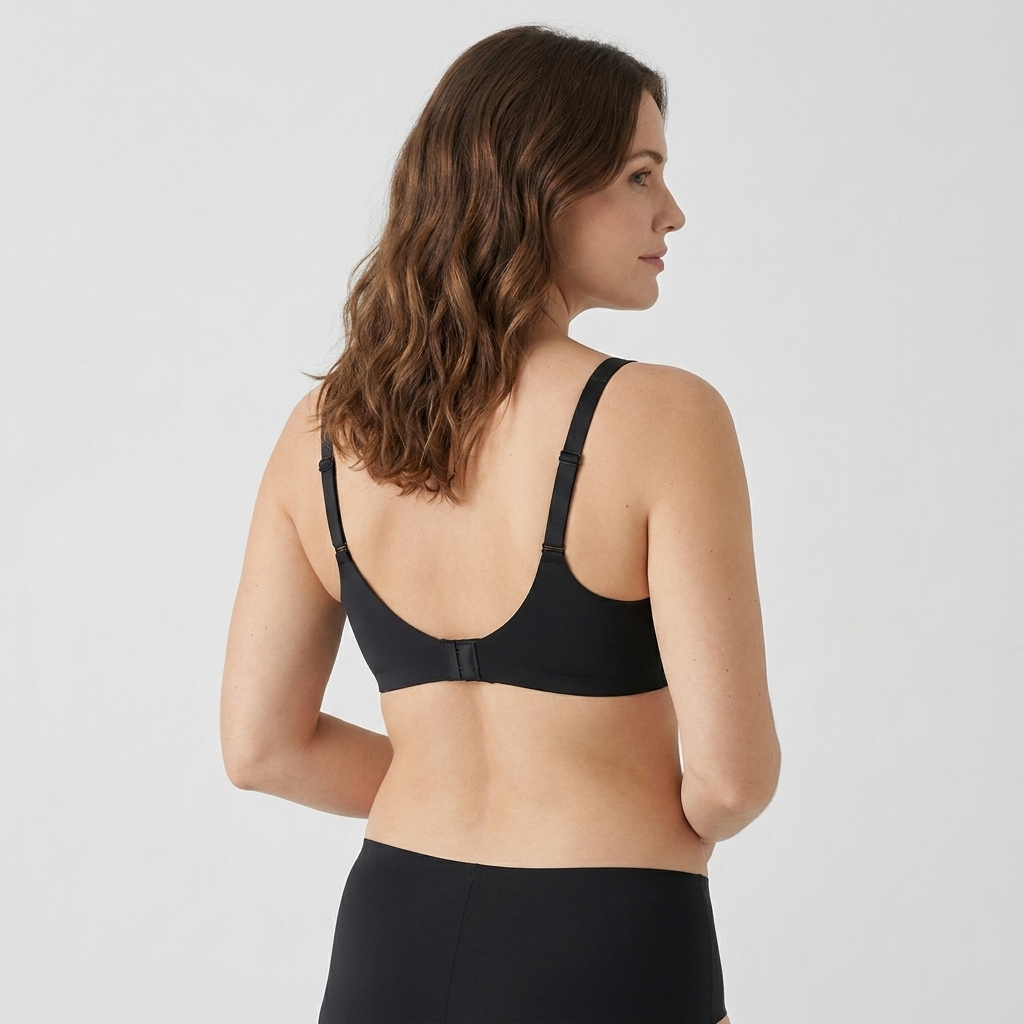 SilkenEase™ – Wire-Free Invisible V-Neck Comfort Bra