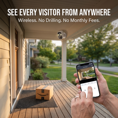 VigilantEye™ — Monitor Every Visitor Remotely, Wireless and No Monthly Fees