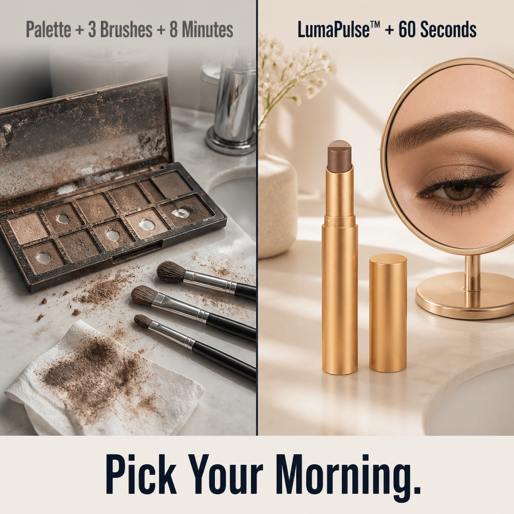 LumaPulse™ — Achieve All-Day Smoky Eyes Without Brushes, Palettes, or Crease Marks