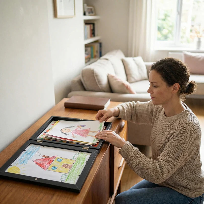 Artisoul™ Frame — Celebrate Every Spark of Your Child’s Genius with a Gallery That Grows & Glows