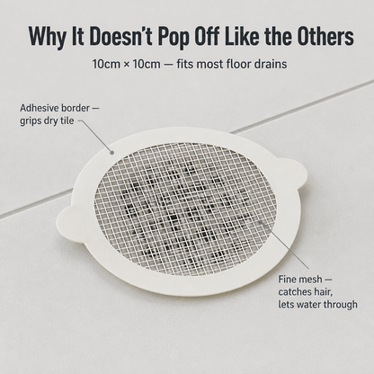 DrainGuard™ — Prevent Hair Buildup Before It Ruins Your Shower Drain