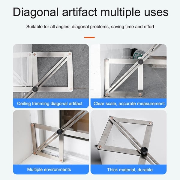 EdgeCraft™ Precision Angle Finder — Nail Perfect Cuts with Confidence and Zero Waste Every Time