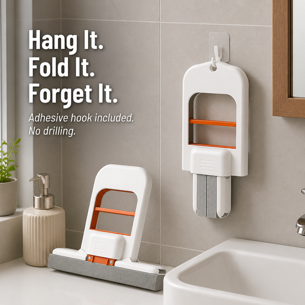 SwiftMop™ — Clean Counters, Sinks & Bathroom Splashes Spotless in Seconds