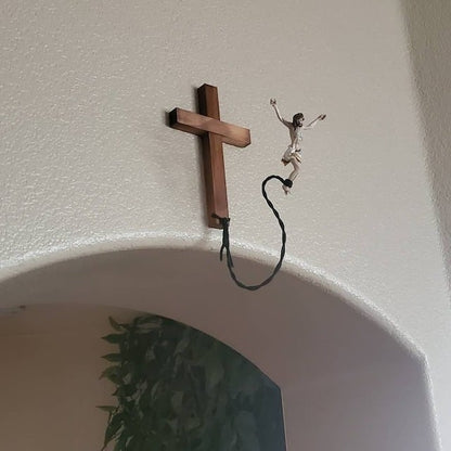 Jesus Bungee Jumping