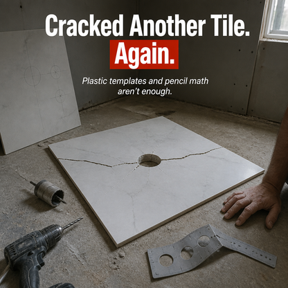 PipeMark™ — Stop Tile Breakage and Nail Perfect Pipe Cuts Every Time