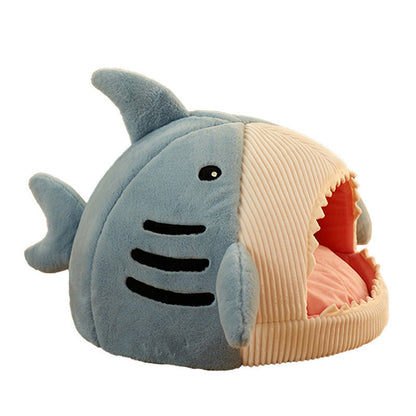 Shark Pet Bed: Warm and Cozy