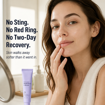 VelvetSheer™ — Remove Peach Fuzz Fast Without Irritation or Chemical Odor