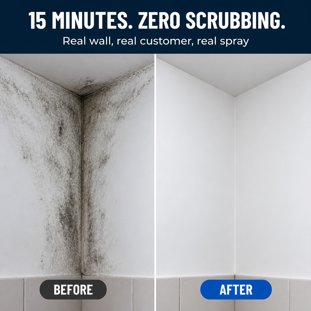 MoldAwayPro™ — Remove Black Mold from Walls in 15 Minutes, No Scrubbing Needed