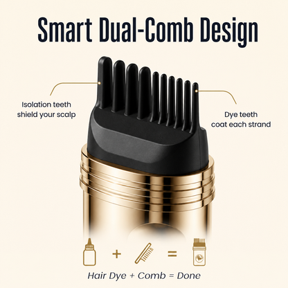 LuxeShade™ — Hide Stubborn Grays in 60 Seconds, No Salon Fuss