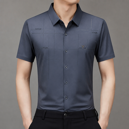 Maxon™ – Stretch Short-Sleeve Button-Down Shirt, Wrinkle-Resistant