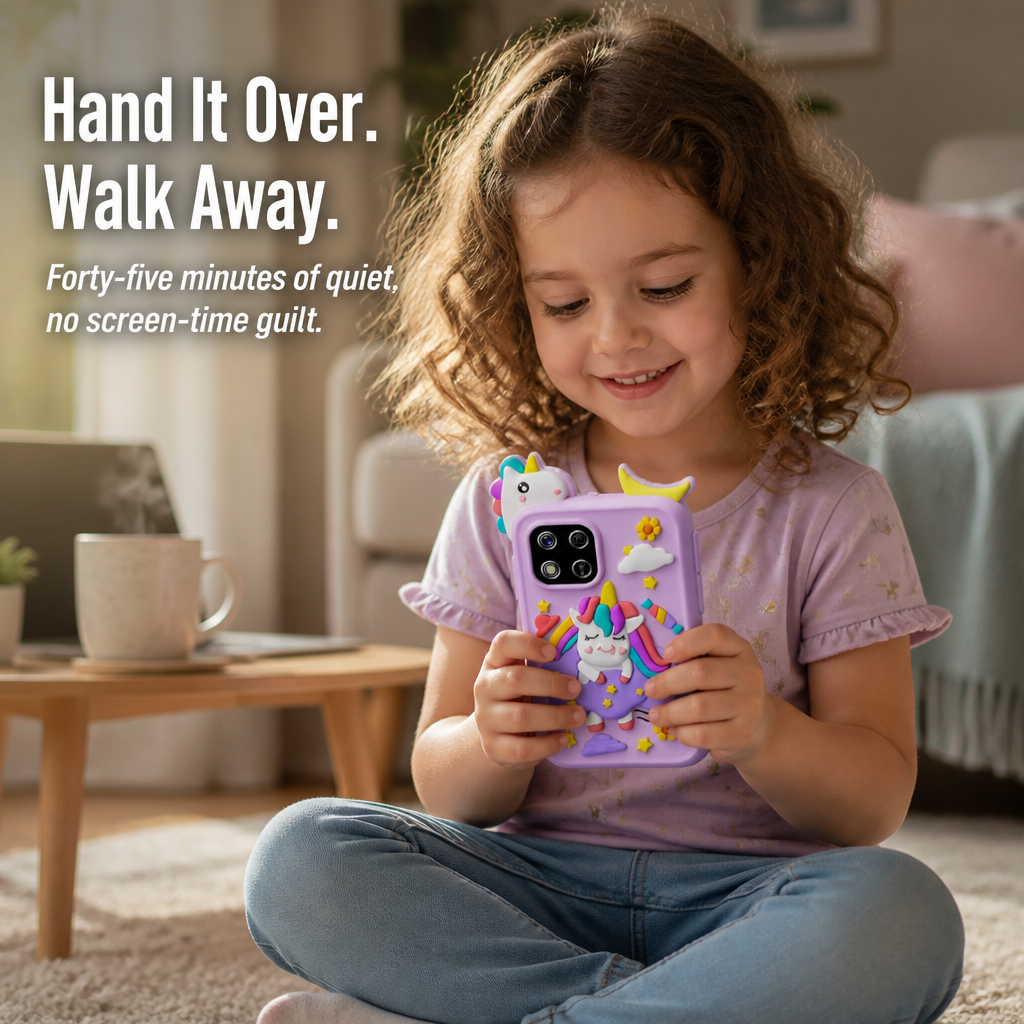 ImaginoPlay™ — Give Them a Phone Minus the Screen-Time Worries and Repair Costs