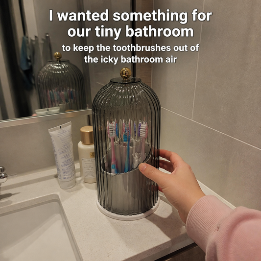 MetroLux™ Brush & Beyond Organizer — Turn Bathroom Mess into Fresh, Clutter-Free Serenity
