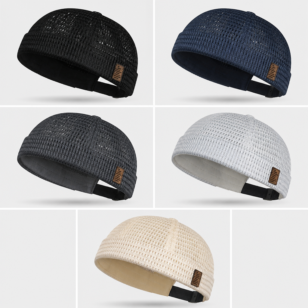 UrbanSilk™ – Lightweight Mesh No-Brim Summer Hat