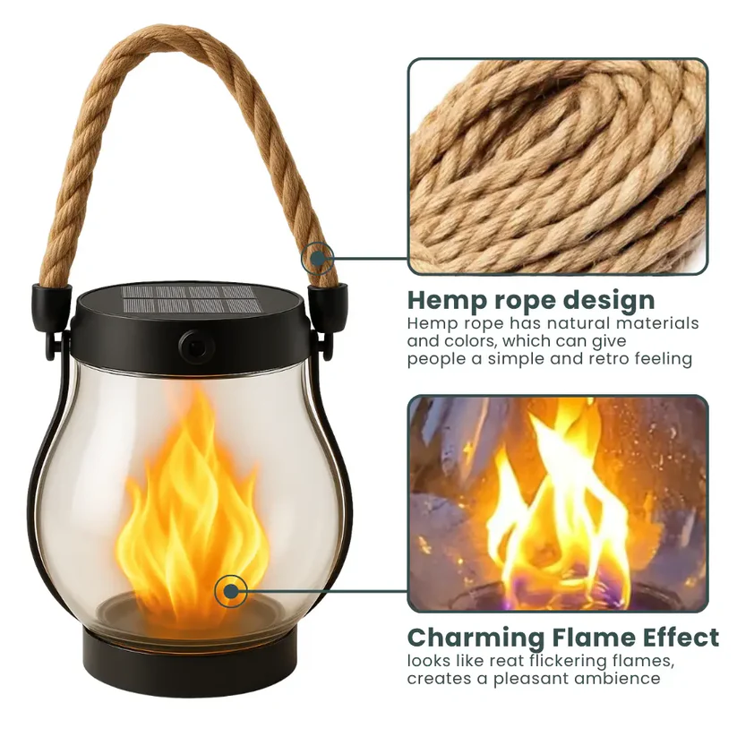 EmberMuse™ — Ignite Cozy Nights with Safe, Mesmerizing Solar Glow