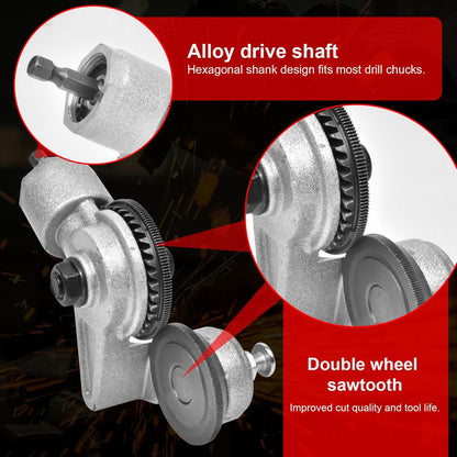 PowerEdge™ — Transform Your Drill Into a Lightning-Fast Metal-Cutting Machine