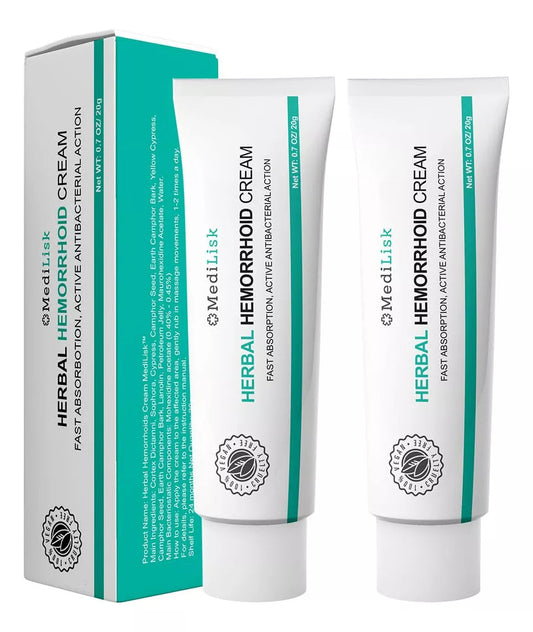 2-in-1 Herbal Cream for Hemorrhoids
