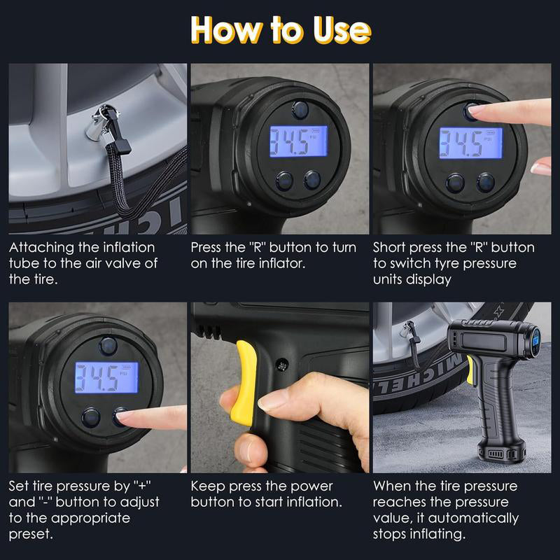 TurboPump™ — Command Perfect Pressure Fast for Safer, Smoother Rides Every Time