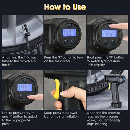 TurboPump™ — Command Perfect Pressure Fast for Safer, Smoother Rides Every Time