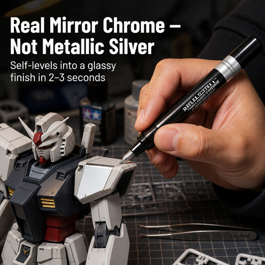 Reflectra™ — Real Liquid Chrome Paint That Dries To A Mirror Finish