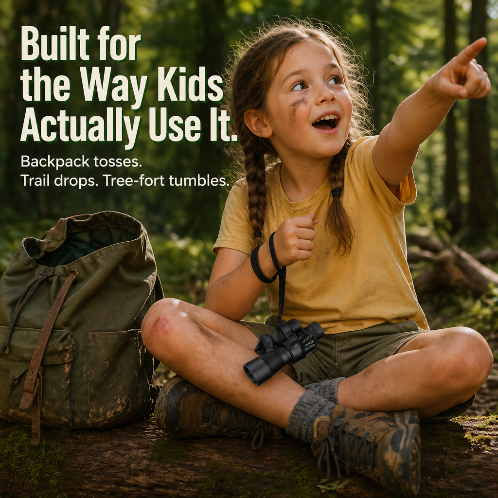 VegaScope™ Mini — Bring Faraway Birds, Bugs and Peaks Right Into Your Kid's Pocket