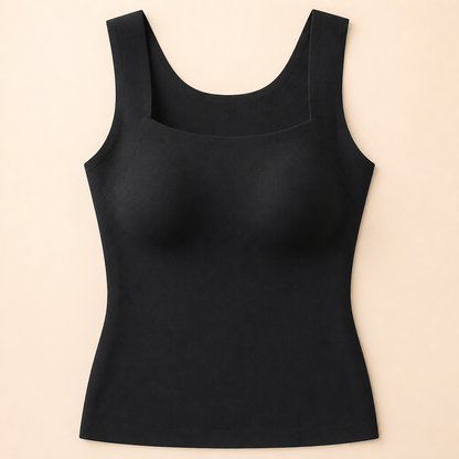EmberaFit™ – Sleek Sculpting Tank Featuring an Integrated Shelf Bra
