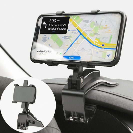 GripMate™ Dash — Drive Confidently with Your Phone Locked Steady and Hands-Free