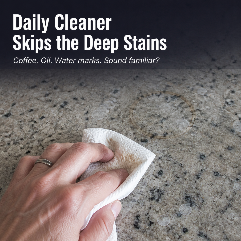 CrystalSure™ — Remove Years of Stains and Lock in Stone Shine in Minutes